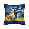 TEAM CURACAO Soccer Sport Square Pillowcases Polyester Sofa  Cushion Cover Cute Decor Pillow Cover