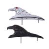 Motorcycle Eagle Head Decorative Mudguard Modified With Aluminum Chromium Plating