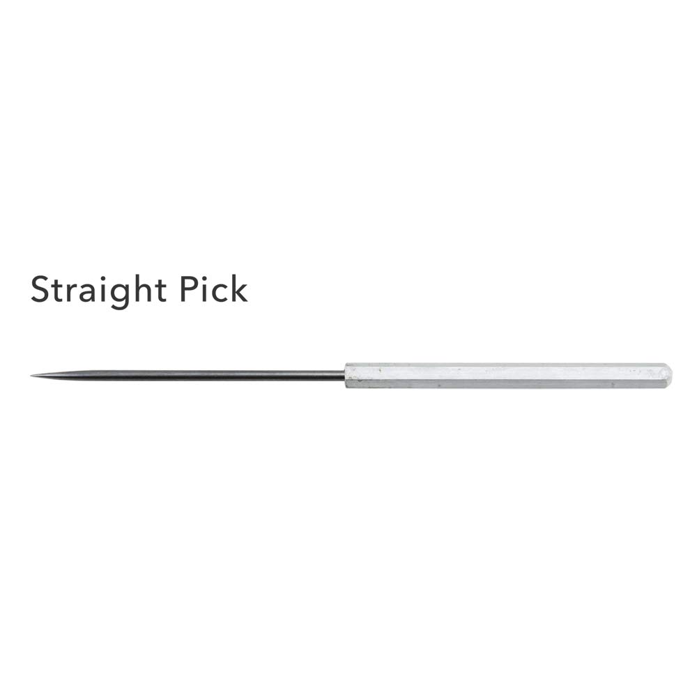 Ullman Pick and Hook 4 Pcs Set, Steel, 6-5/16in.L,