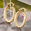 1 Pair, Fashionable, Exquisite and Versatile, Fashionable Textured Earrings