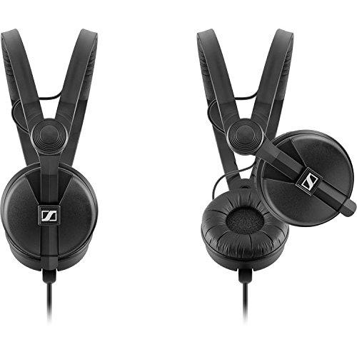 Sennheiser HD 25 Plus Professional DJ Headphone Coiled and Straight Cable