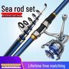 Ultra-Hard Long Casting Sea Rod Set - Complete Fishing Gear