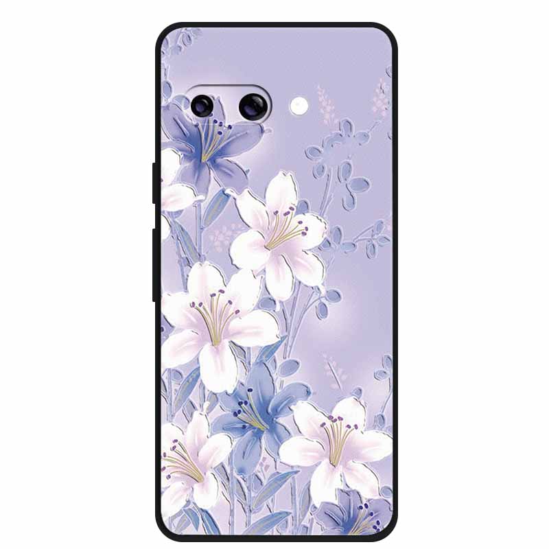 For Google Pixel 9A 5G Case 3D Relief Flower Emboss Soft Silicone various Flower Cartoon Cat Cover For Google Pixel 9a TPU Cases