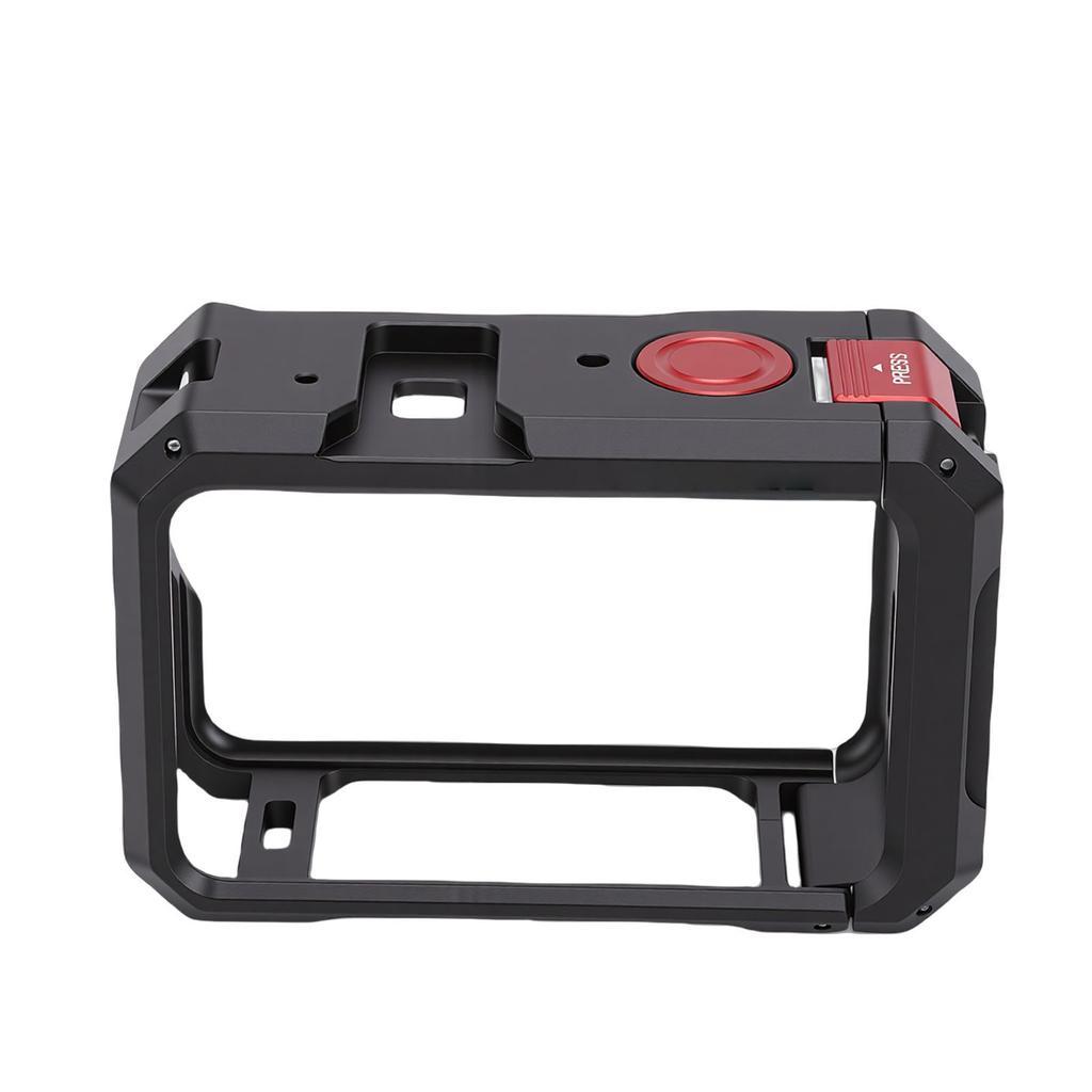 Metal Cage Fit for DJI Action 6 Camera Aluminum Alloy Action Camera Protective Expansion Frame with 1 4 Inch Thread and