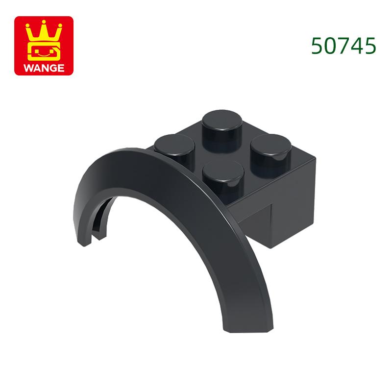 

65Pcs/lot 50745 Wheel Arch Building Blocks MOC Accessories Compatible With Bricks Children Toys Gift Box about80pcs