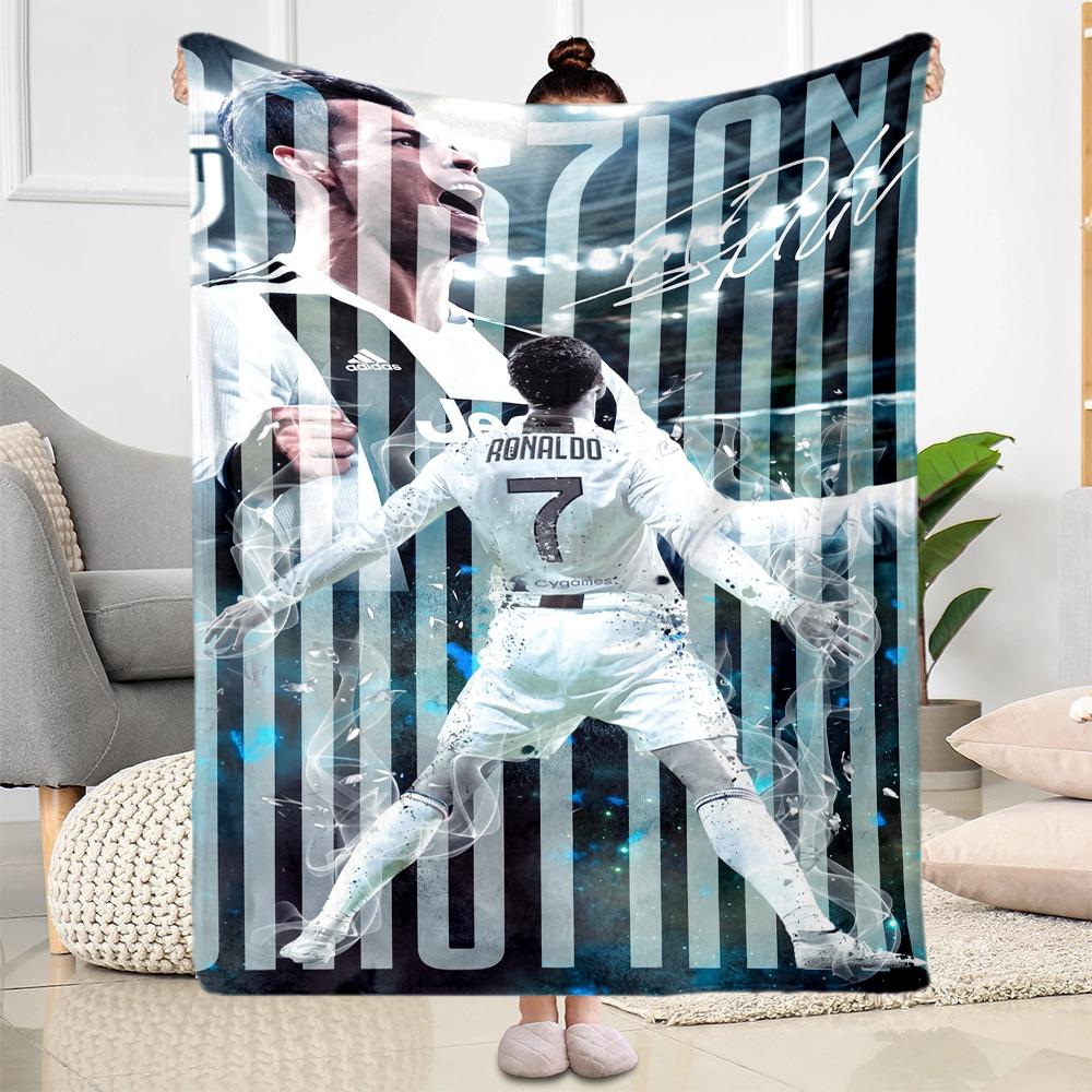 Juventus Star Action Blanket Comfortable Perfect for Couch Bed Bedding Four Seasons Multipurpose Modern Gift for Travel Home Birthdays