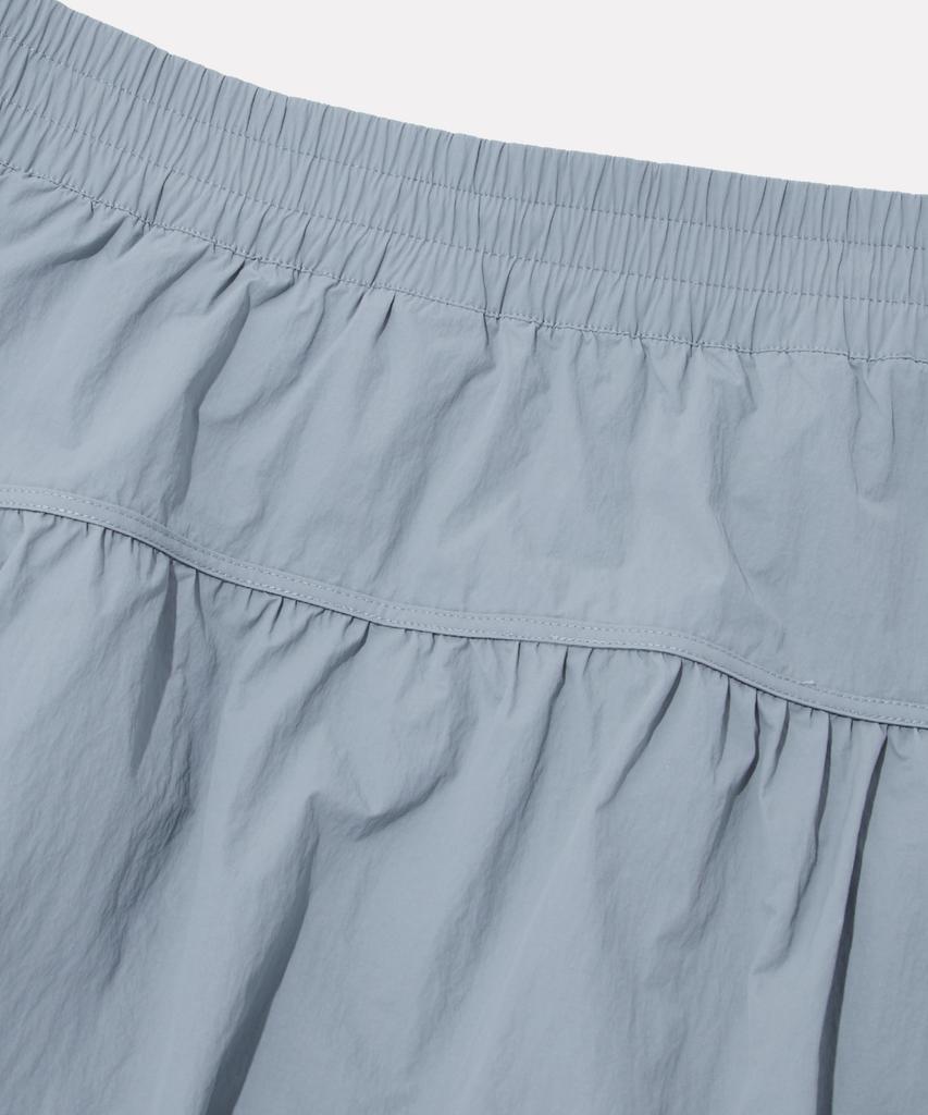 REEBOK Balloon Shirred Mini Skirt (W) - Sage Grey
