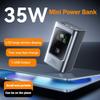 Custodia Portatile Power Bank da 35W a Ricarica Rapida con Due Prese Type-C e Controllo Automatico della Corrente per Elettronica