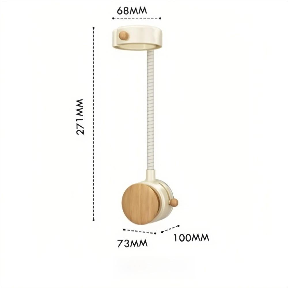 New With Suction Cup Hair Dryer Holder Wall Mounted Adjustable Hair Dryer Storage Rack Rotatable Hair Straightener Holder Home