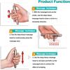 Stainless Steel Deep Tissue Massage Tool Trigger Point Massage Body Massage Tool Fascial Relaxation Perfect for Sports Therapy