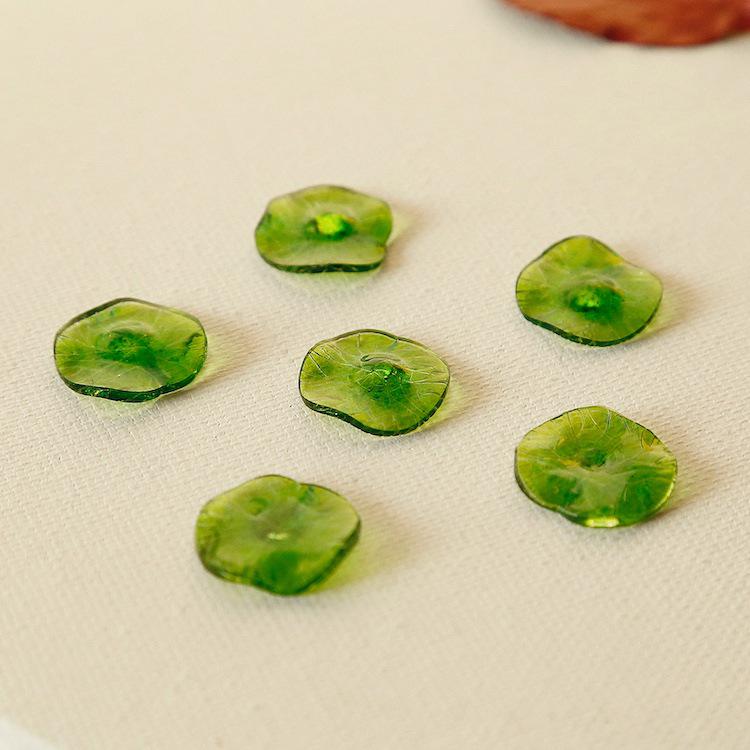 Vintage Flower Hair Clips & Pins - Acrylic Handmade Earring Patches & Jewelry Materials