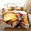 Comforter Customisable Name 3D Print Anime Fairy Tail Bedding Setcartoon Fairy Tail Single Double King Size Children Gifts