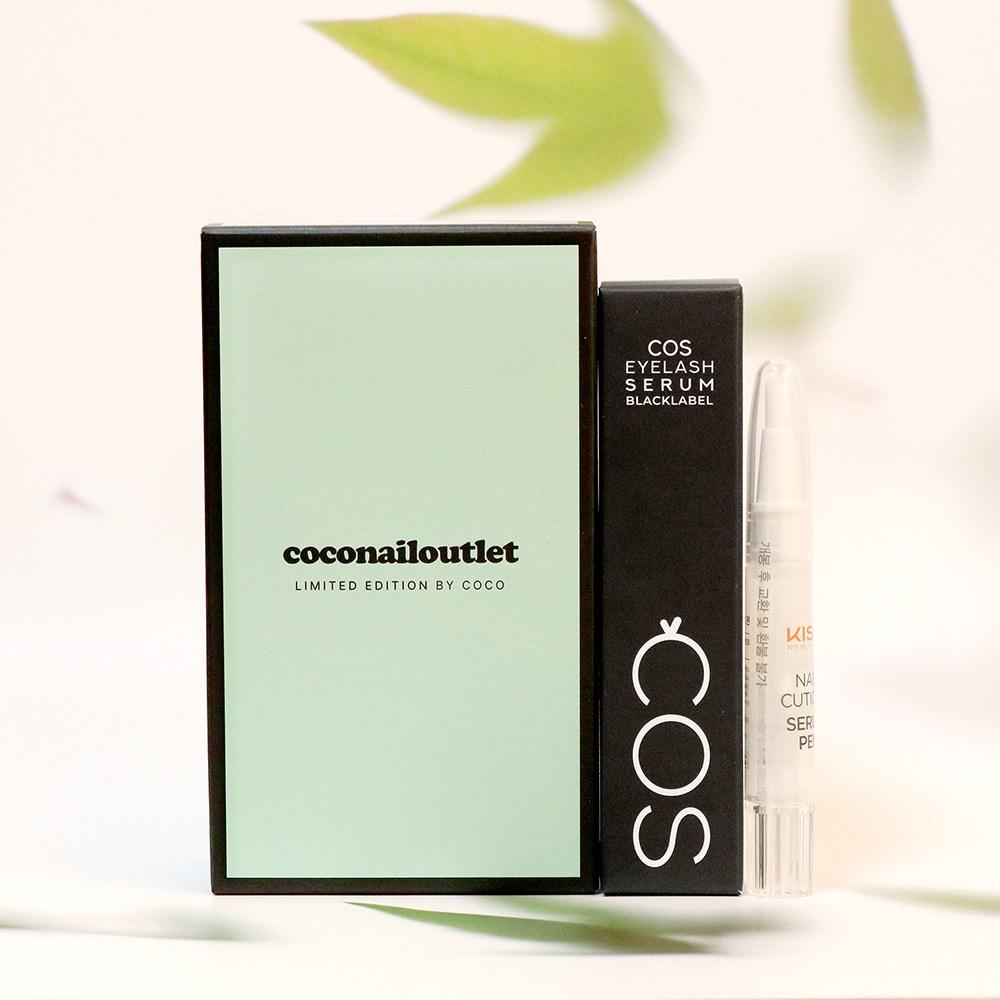 COS Course Eyelash Serum Essence Eyelash Nutrient + Luxury Oil Pen, Black, 1 Piece, 10ml