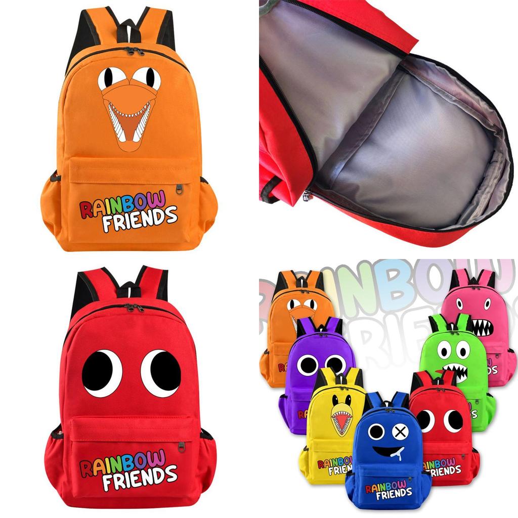 Roblox Rainbow Friends Large Capacity Backpack For Travel School And More