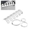 Heat Shield Cover Heel Guard for Dirt Bike Motorcycle Exhaust Muffler Pipe