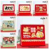 Chinese Style 2026 Desk Calendar Coil Binding Monthly Planner Schedule Planner  Desktop Decoration