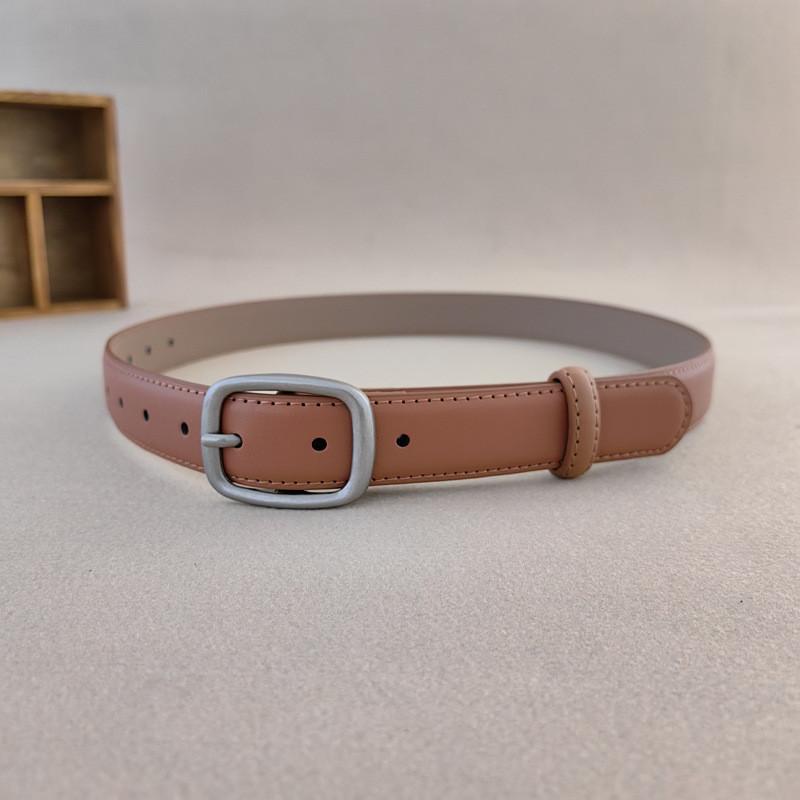 Women Leather Genuine Belt Summer Fashion Casual Dress Wear Pin Buckle Office
