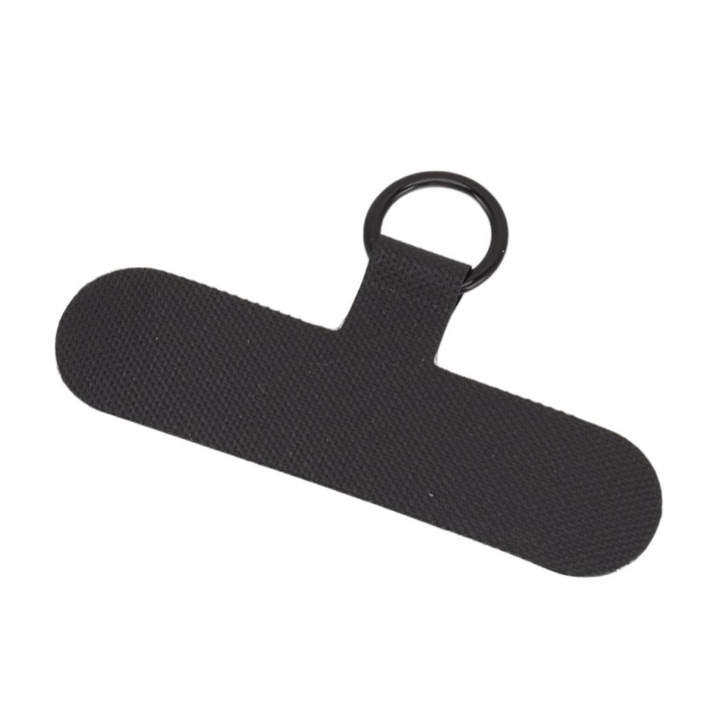 Patch Laccetto Universale per Cellulare Corda per Appendere Cellulare in Nylon Attacco di Collegamento Nero
