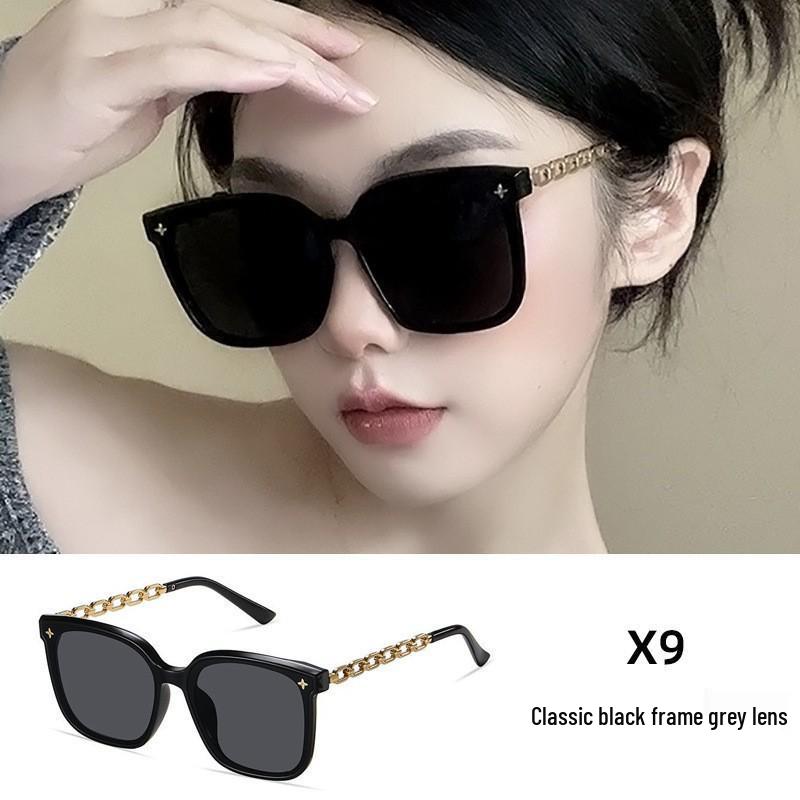 Women's Cat Eye Oval Frame Sunglasses - Stylish UV Protection Eyewear