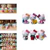 Rozkošných 6ks Hello Kitty Kuromi Sanrio Roztomilých Panenek Příslušenství Pro Sběratele