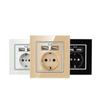 European German Standard French Standard Power Socket Socket European Standard Dual Socket Dual USB Socket