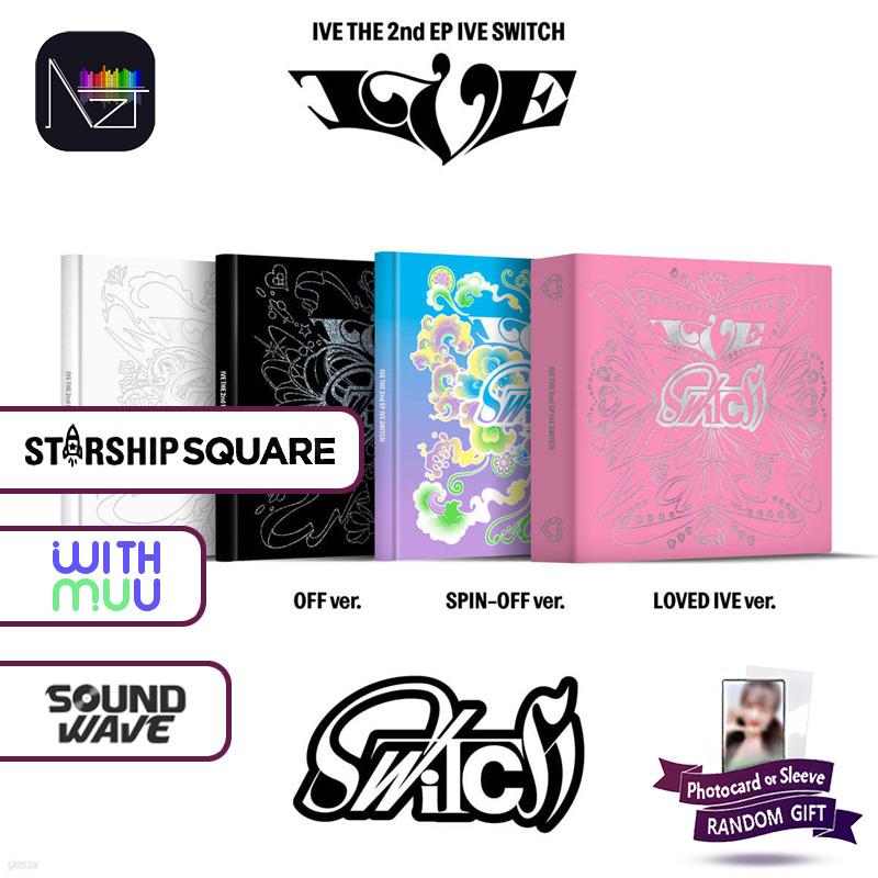 

[ПРЕДВАРИТЕЛЬНЫЙ ЗАКАЗ : ПРЕИМУЩЕСТВО] IVE THE 2nd EP [IVE SWITCH] (ПО версии. / ВЫКЛ. версия. / СПИН-ОФФ версия. / ЛЮБИМАЯ IVE вер.)