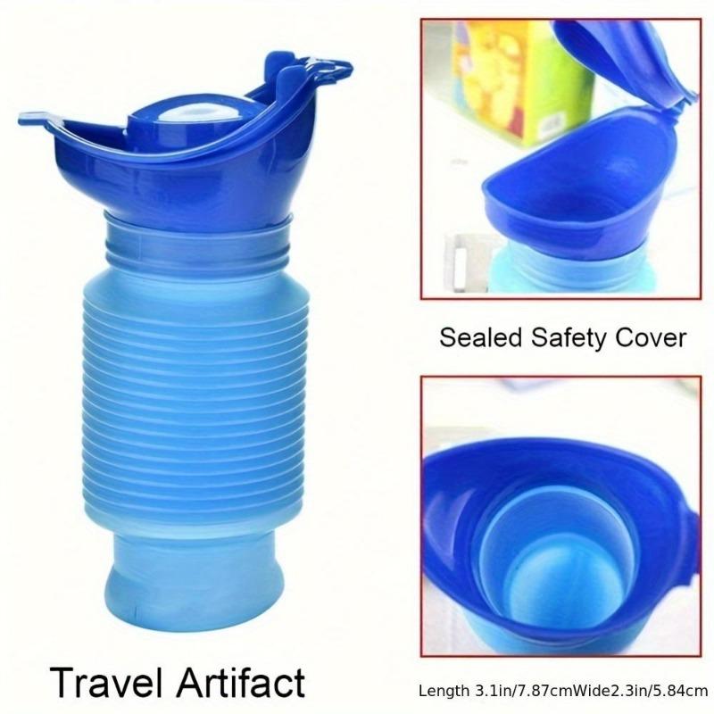 Portable & Reusable Travel Urinal For All Ages - Collapsible, Ideal For Camping & Long Trips