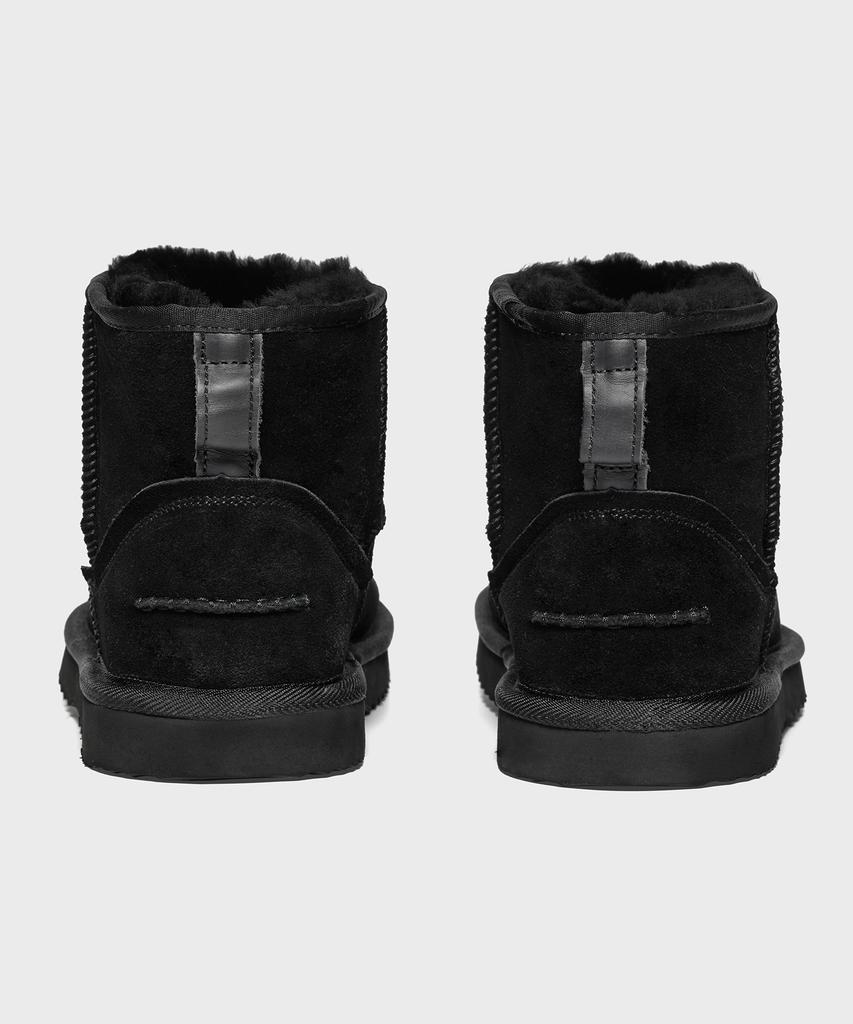 Lostgarden Wide Fur Boots Black