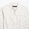 New stand-up collar short slim polka dot short zipper jacket 0250071