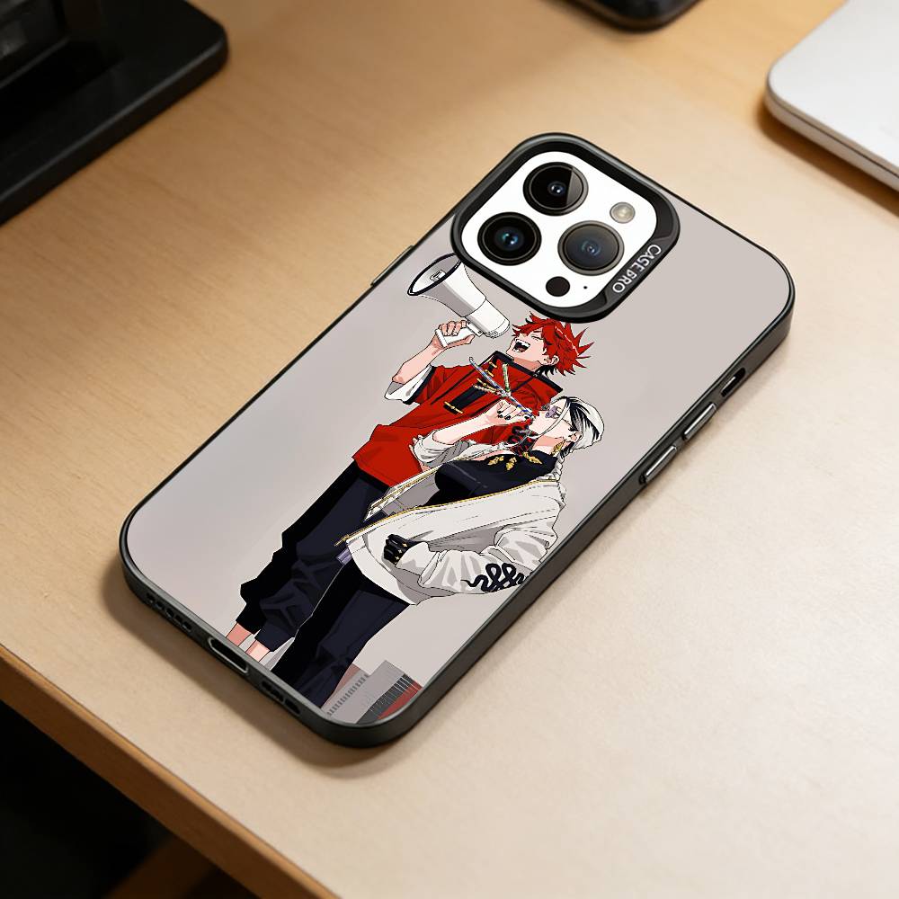 G-Gokurakugai A-Alma Phone Case For iPhone 17,16,15,14,13,12,11 Plus,Pro Max,XS,Colorful Silver Phone case Funda Cover
