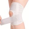 Upgraded Knee Pads, Compression Knee Support with Air Mesh Fabric, Adjustable Knee Wrap with Side Stabilizers, Ultra-Soft Bandage for Sports, Running