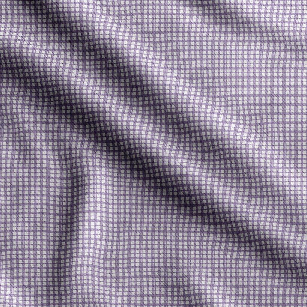 Soimoi Check Print,  Cotton Cambric, Quilting Fabric Sold by The Yard 42 Inch Wide, Medium Weight Cotton Fabric, Sewing  Supplies,Baby