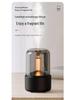 Ultrasonic Silent Aroma Diffuser with Candlelight Effect for Office, Hotel & Home