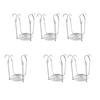 Adjustable Planter Insert for Tall Large Pots 3–10.3" Pot Riser with Chains And Hooks Stainless Steel Hanging Pot Filler for Indoor Outdoor Wedding