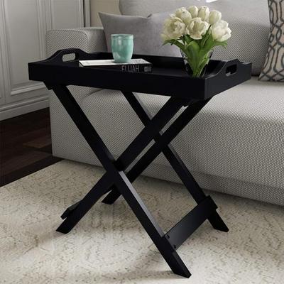 58.42 Cm Bed Side Table Living Room Sofa Side Coffee Table for Home Engineered Wood End Table