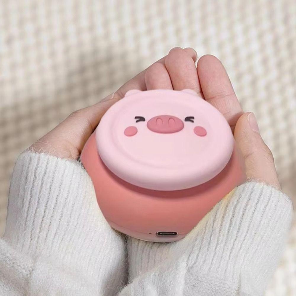 Quick Heating Cartoon Animals Hand Warmer Rechargeable Electric Hand Heater  Students