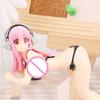 12cm Supe Sonico Anime Figure Cartoon Sexy Girl Action Figure PVC Model Toys Collection Noodle Stopper Japanese Doll Fans Gift
