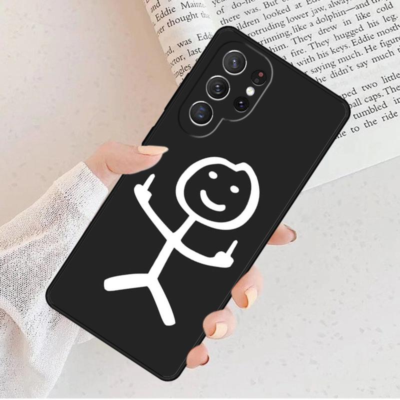 Cartoon Pretty People Phone Case For Samsung Galaxy S25 S23 S30 S8 S21 S20 FE S24 S22 Note 10 20 S8 Plus lite Ultra