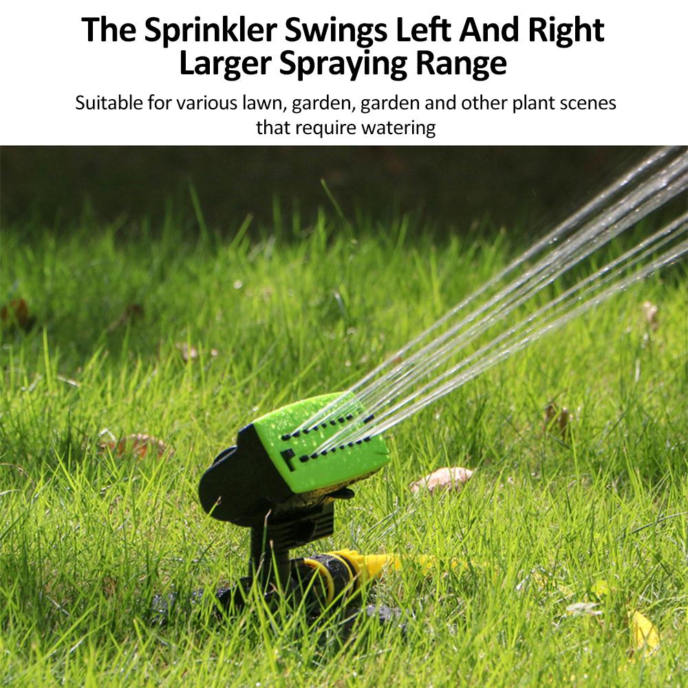 Automatischer Schwenksprinkler, Gartenbewässerungs-Wartungssprinkler, Rasensprinkler, Bewässerung