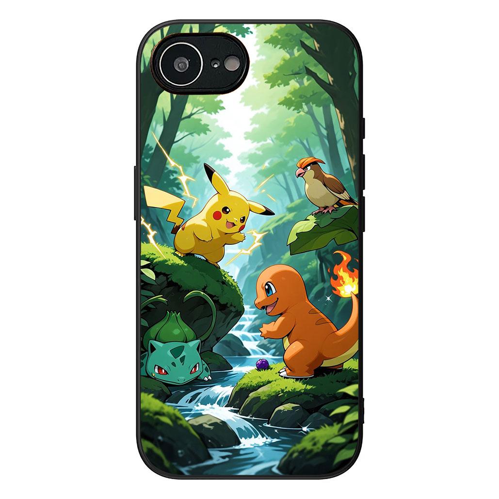 

Charmander P-Pikachus Bulbasaur P-Pokemons Cover for OPPO A40 A60 A80 A38 A18 A17 A16 A78 A79 A54 A25 A57 4G 5G Phone Case OPPO A16
