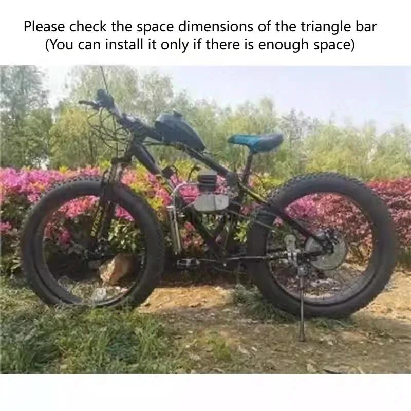 Bicycle Modified Engine 80CC100CC 2 Stroke Engine Mini Motorcycle Small Kart Engine Kit Two Stroke Engine