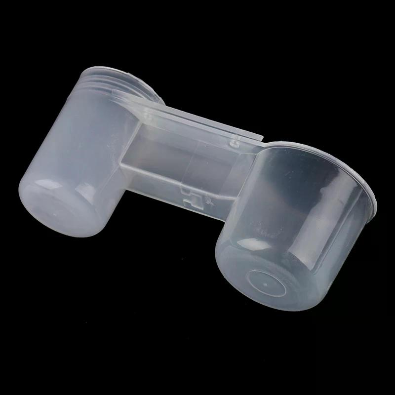 Heißer Verkauf 1 Stück Kunststoff Haustier Vogel Tränke Futterautomat Wasserflasche Tasse für Huhn Taube