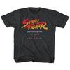 Street Fighter Start Screen Black Heather Children's T-Shirt