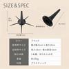 [Five-legged design for stability] Chicer Trumpet Stand, Foldable, Bell Storage, Lightweight, Compact, with Protective Pad, Portable