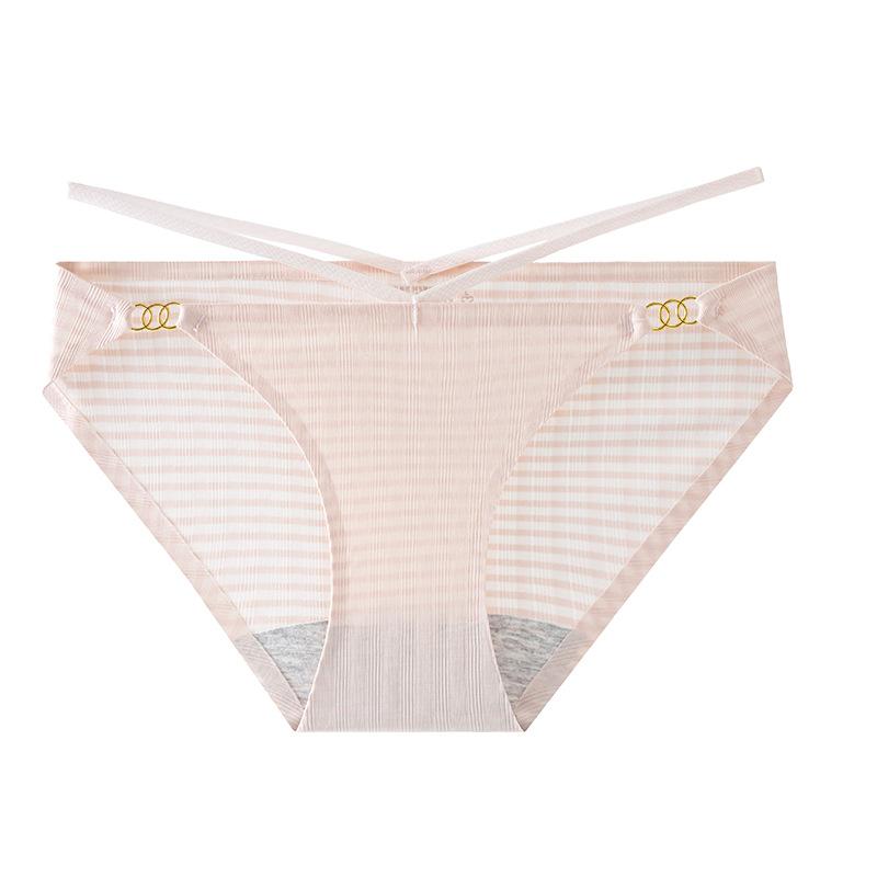 Ladies Spring and Summer New Simple Fashion Sweet Sexy No Trace Briefs