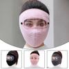Windproof Anti Dust Full Face Masks Cycling Ski Breathable Masks Eye Shield HD Anti Fog Goggles Hood Cover Winter Warm Hat Caps