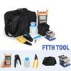 Fiber Optic FTTH Tool Kit with Fiber Cleaver and Optical Power Meter 5km Visual Fault Locator Wire stripper New