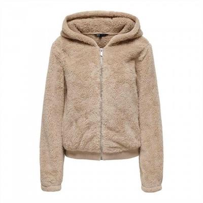 Only Womens/Ladies Plain Teddy Fleece Jacket