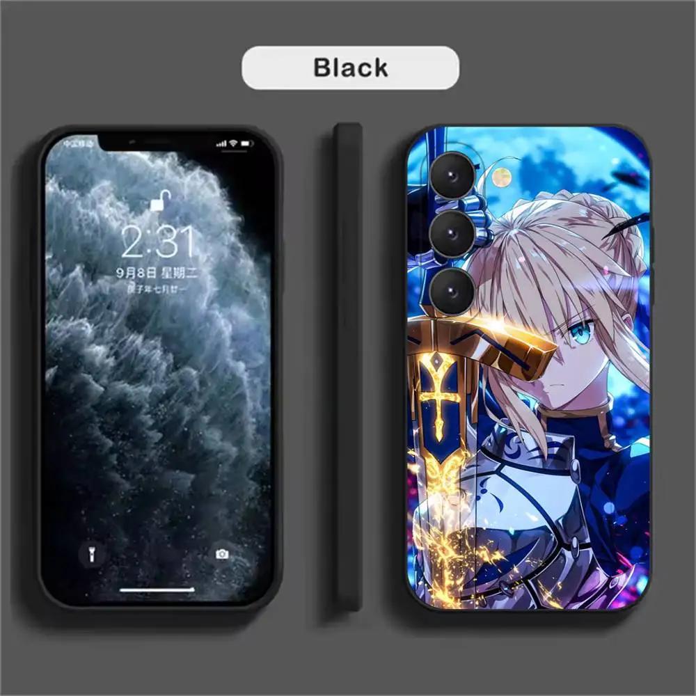 

Чехол для телефона Fate Zero Stay Night Saber для Samsung Galaxy A52 A42 A32 A22 A12 A02S A72 A73 A51 A41 A31 A21S A71 A40 A30S A20S SamsungA41