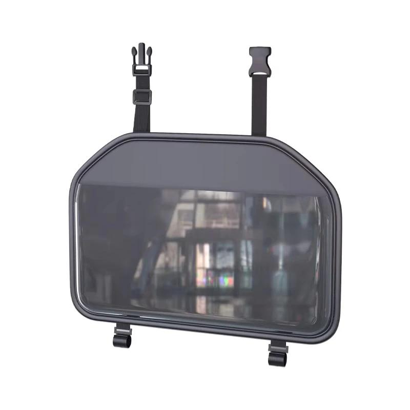 

Car Back Seat Storage Pocket Organizer Tablet Phone Holder for Rear Seat Viewing Essentials Travel Accessories for Road Trip чёрный